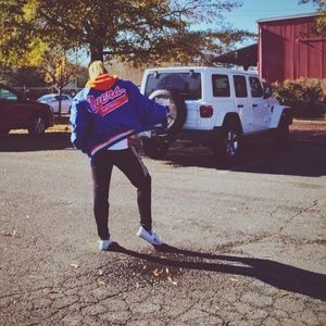 Vintage Bomber Varsity Jacket!